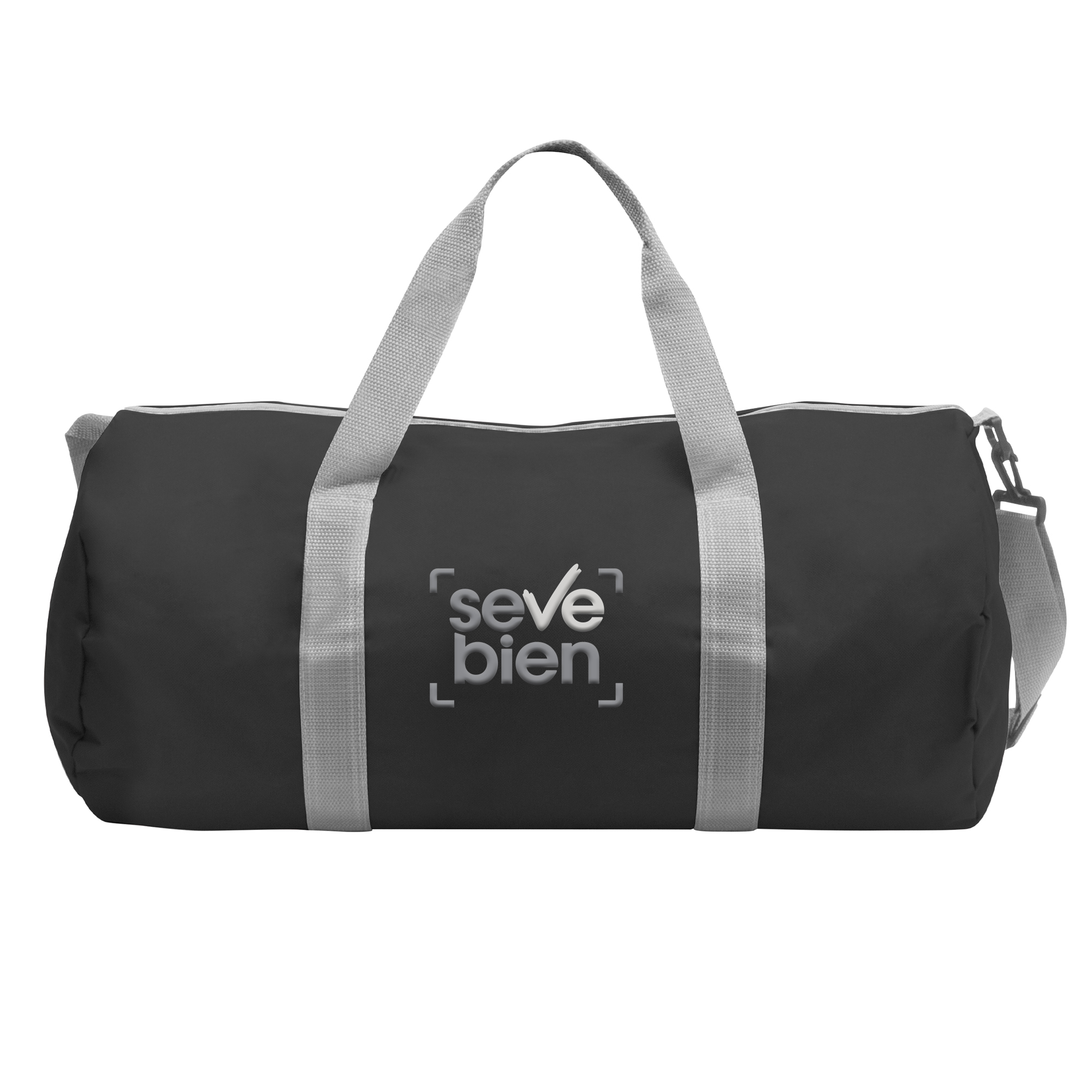 c554_alt-promocional-publicitario-bolso-c554-negro-frente-logo-jpg BOLSO DEPORTIVO "WORKOUT" - Imagen 1